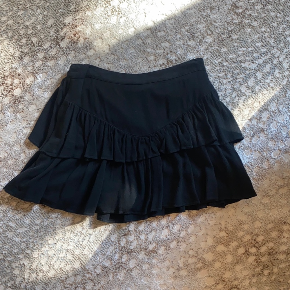 Becky ruffle tier skirt